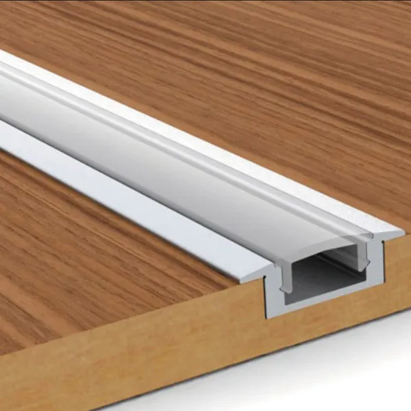 نظام قناة ألومنيوم LED ذات ملف داخلي على شكل U بعرض 12mm