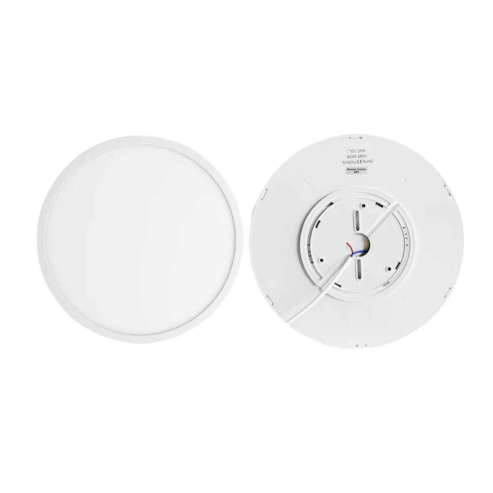 3 ألوان تبديل جهاز التحكم عن بعد CE CB ضوء سقف دائري LED