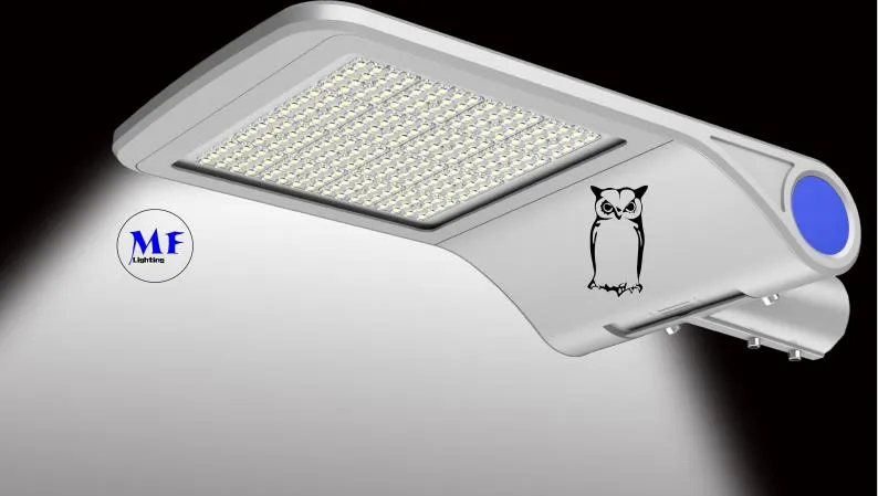 سعر المصنع 30W 50W 60W 80W 100W IP66 ضوء شارع LED مقاوم للماء مع مستشعر ضوء الصورة لمواقف السيارات والحدائق