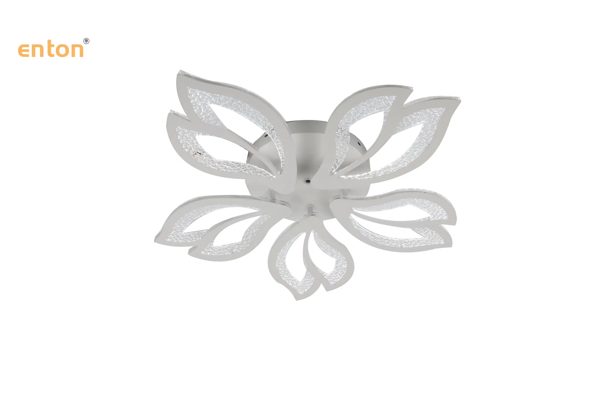 Stylish Metal Petal Ceiling Light Featuring Multiple LED Heads