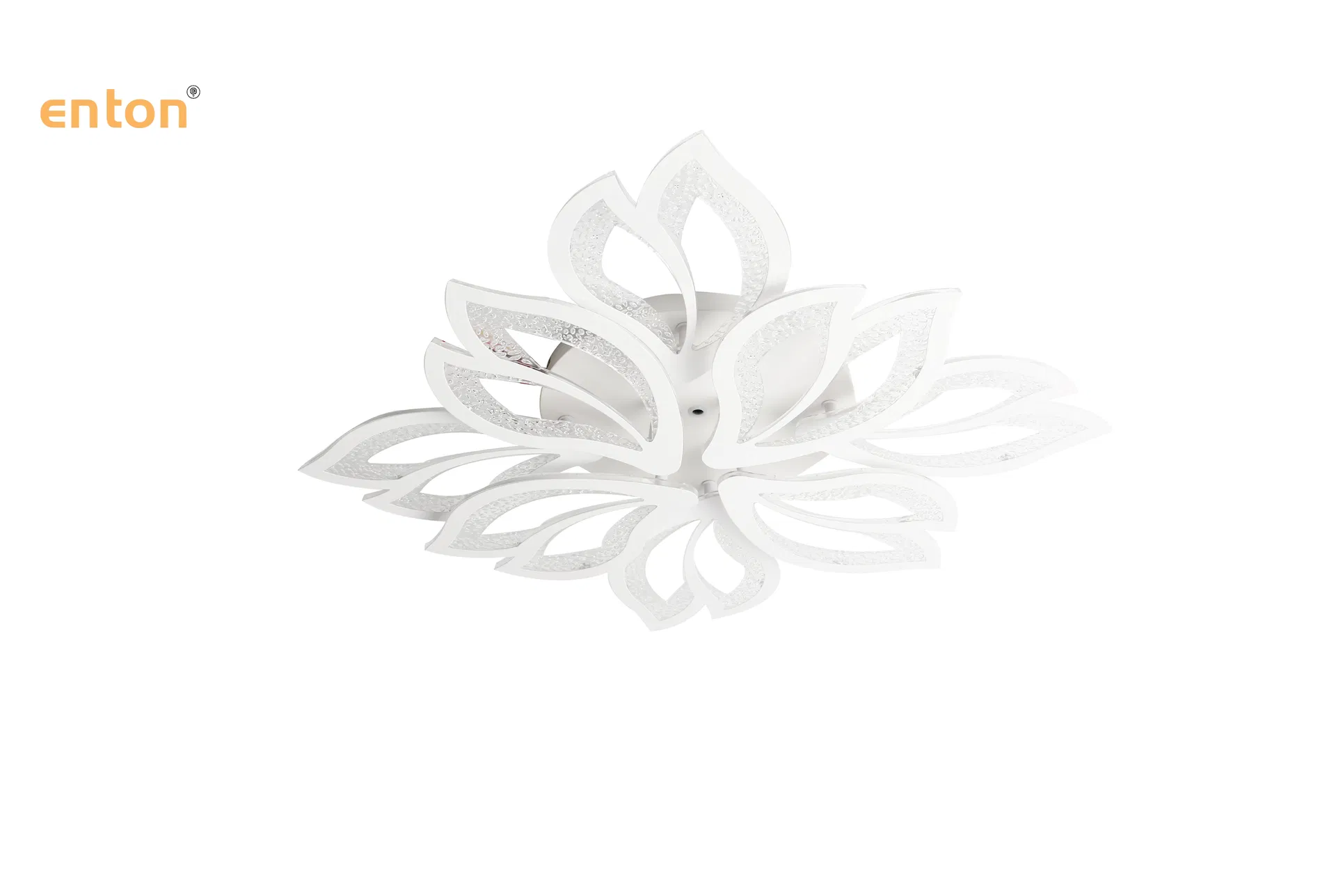 Stylish Metal Petal Ceiling Light Featuring Multiple LED Heads