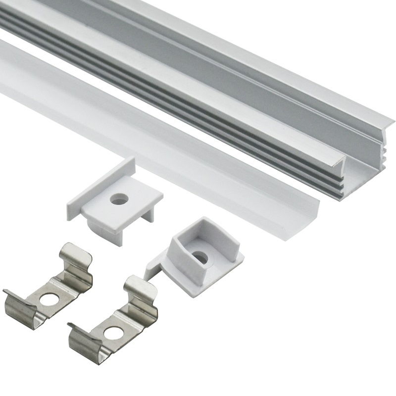 تركيب مدمج مصباح خطي LED من الألمنيوم ملف LED من الألمنيوم