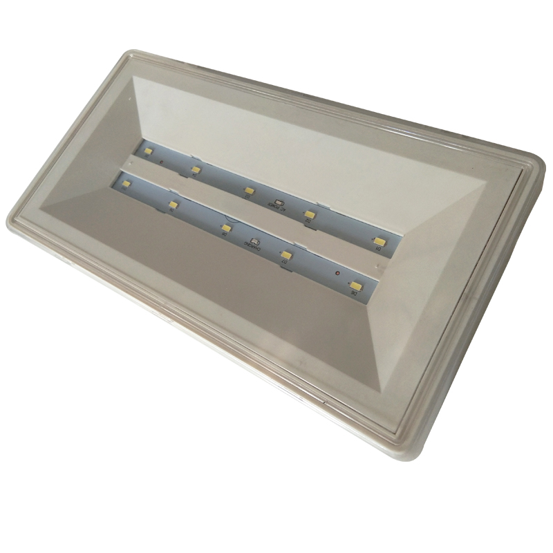IP65 مصباح طوارئ LED 3.7V بطارية ليثيوم أيون مدمجة قابلة للشحن للإضاءة الطارئة