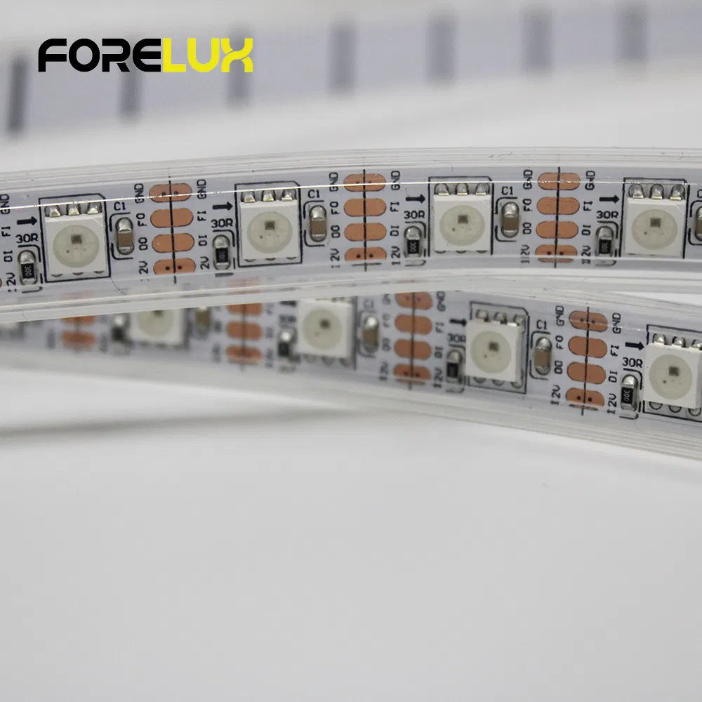 آر جي بي آي سي 60LEDs دائرة متكاملة مدمجة كسر متابعة Ws2815 Sk6813 شريط إضاءة ليد مرن للإضاءة الزخرفية