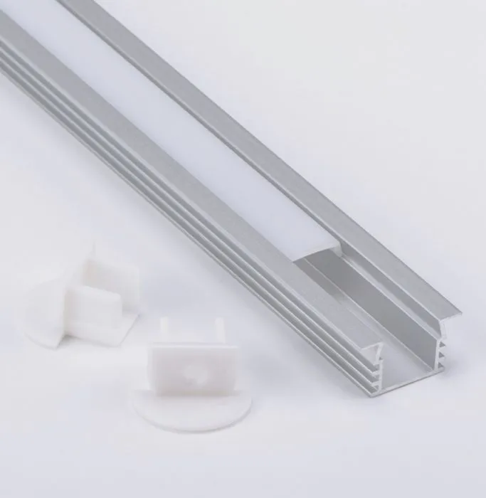 تركيب شريط LED 2 متر مع غطاء