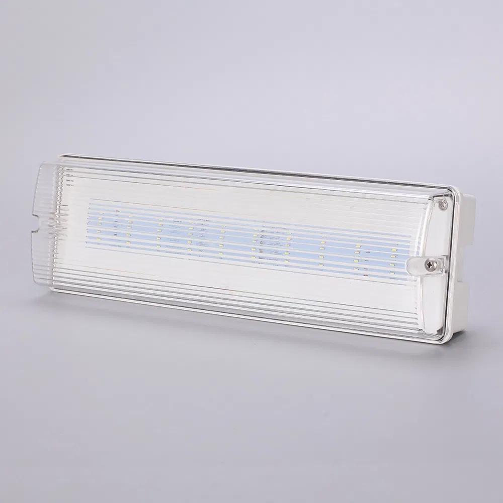 إضاءة طوارئ دائمة IP65 مصباح LED مدمج 3.7V بطارية ليثيوم أيون قابلة لإعادة الشحن للإضاءة الطارئة