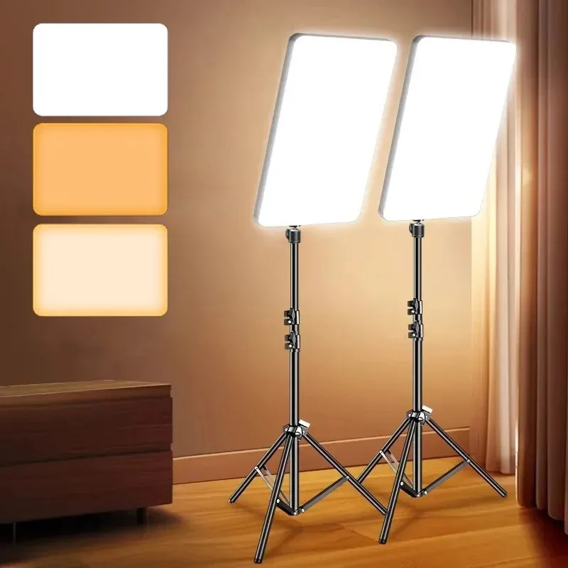 ضوء فيديو LED لوحة قابلة للتعتيم