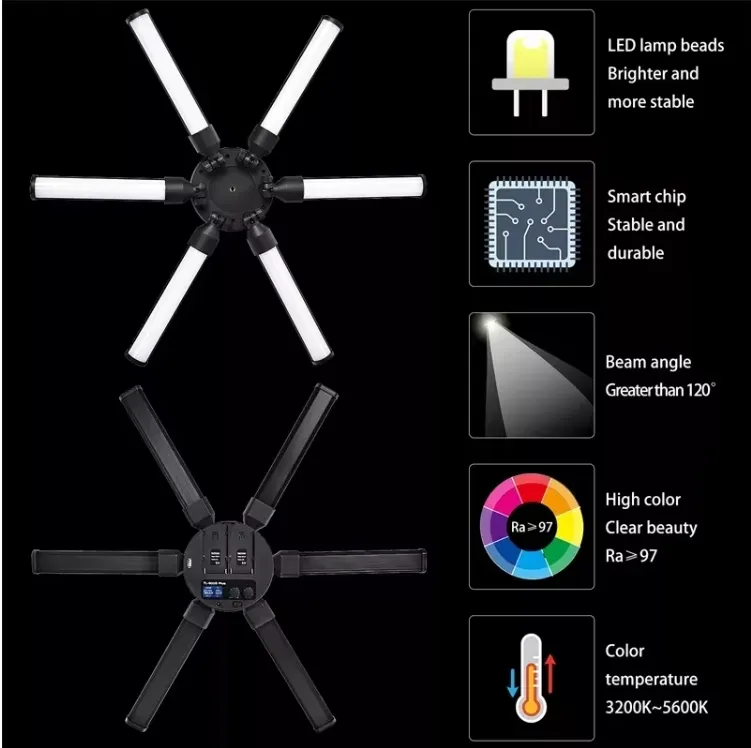 أنابيب إضاءة LED لملء الفيديو