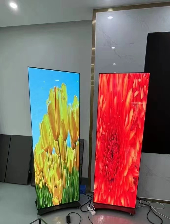P2.5 Vertical LED Poster Advertisement Display Screen