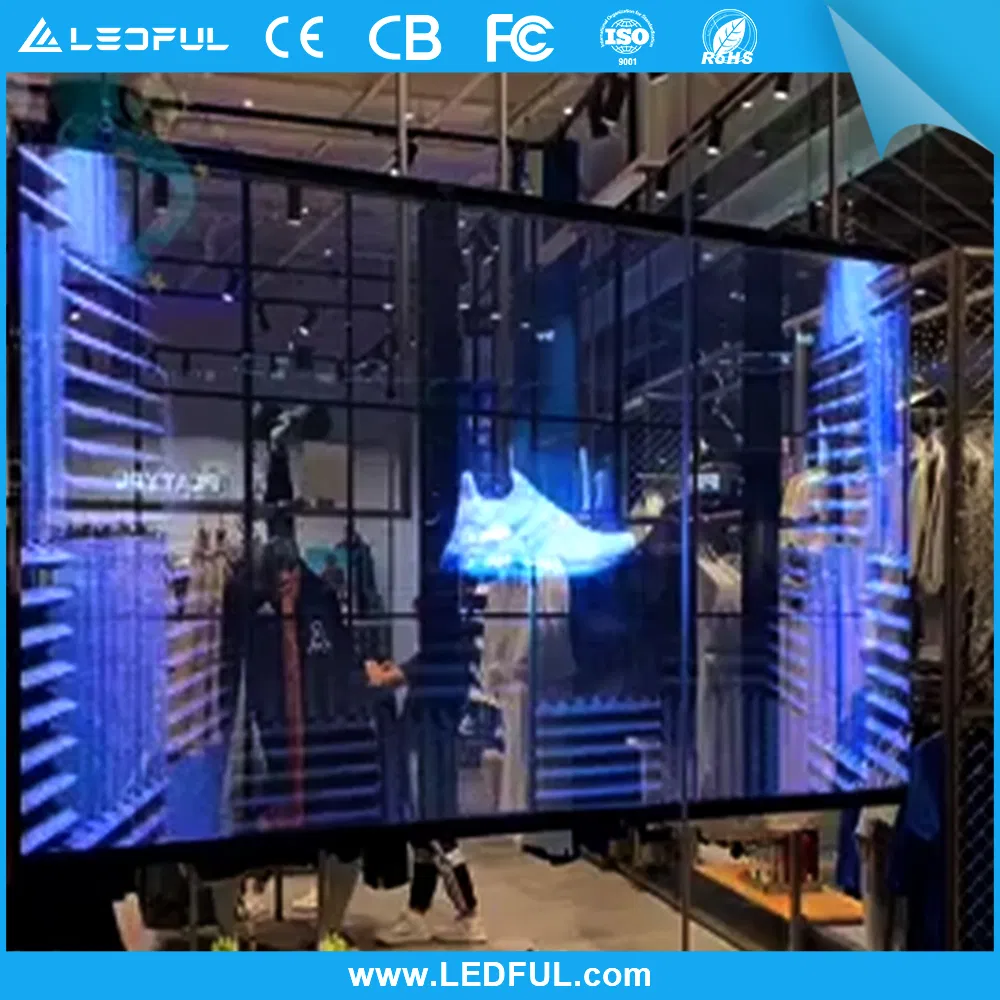 Glass Window LED Transparent Video Wall