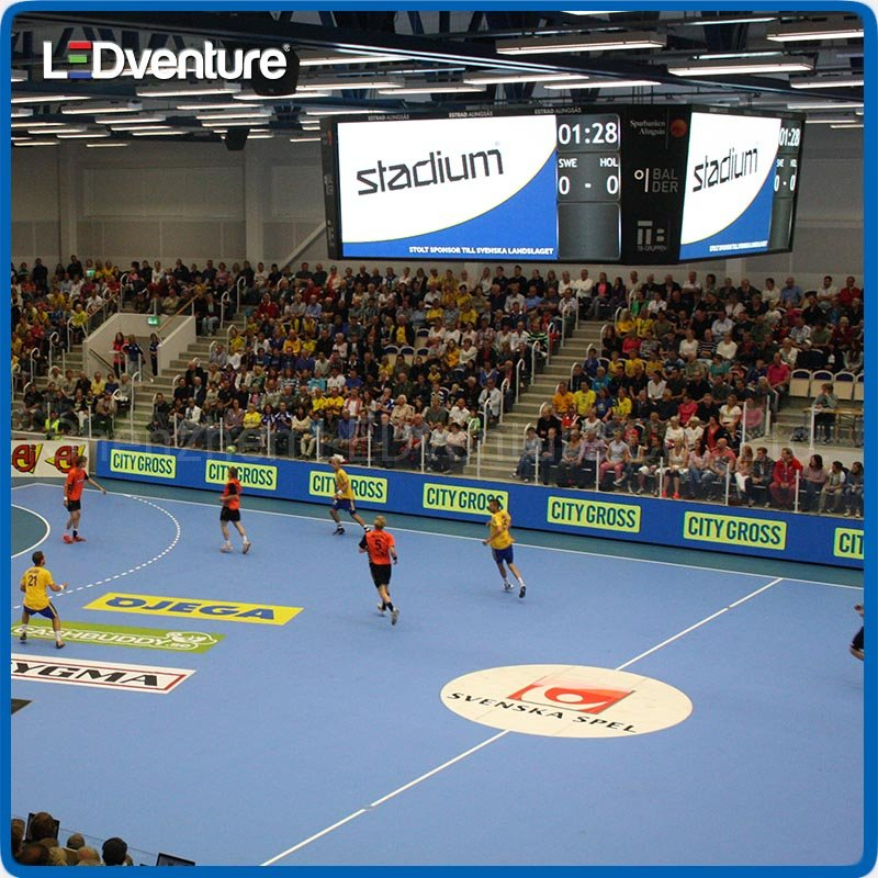 Outdoor P16 DIP Soft Cabinet Sports Stadium Perimeter LED Video Wall