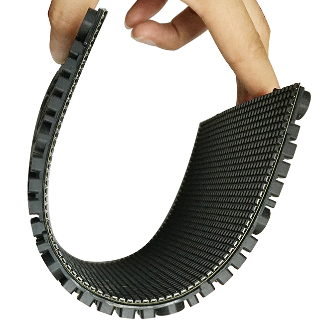 Customization Indoor Wall Flexible Video LED Screens Soft Vertical Flexible Curve LED Panel Screen