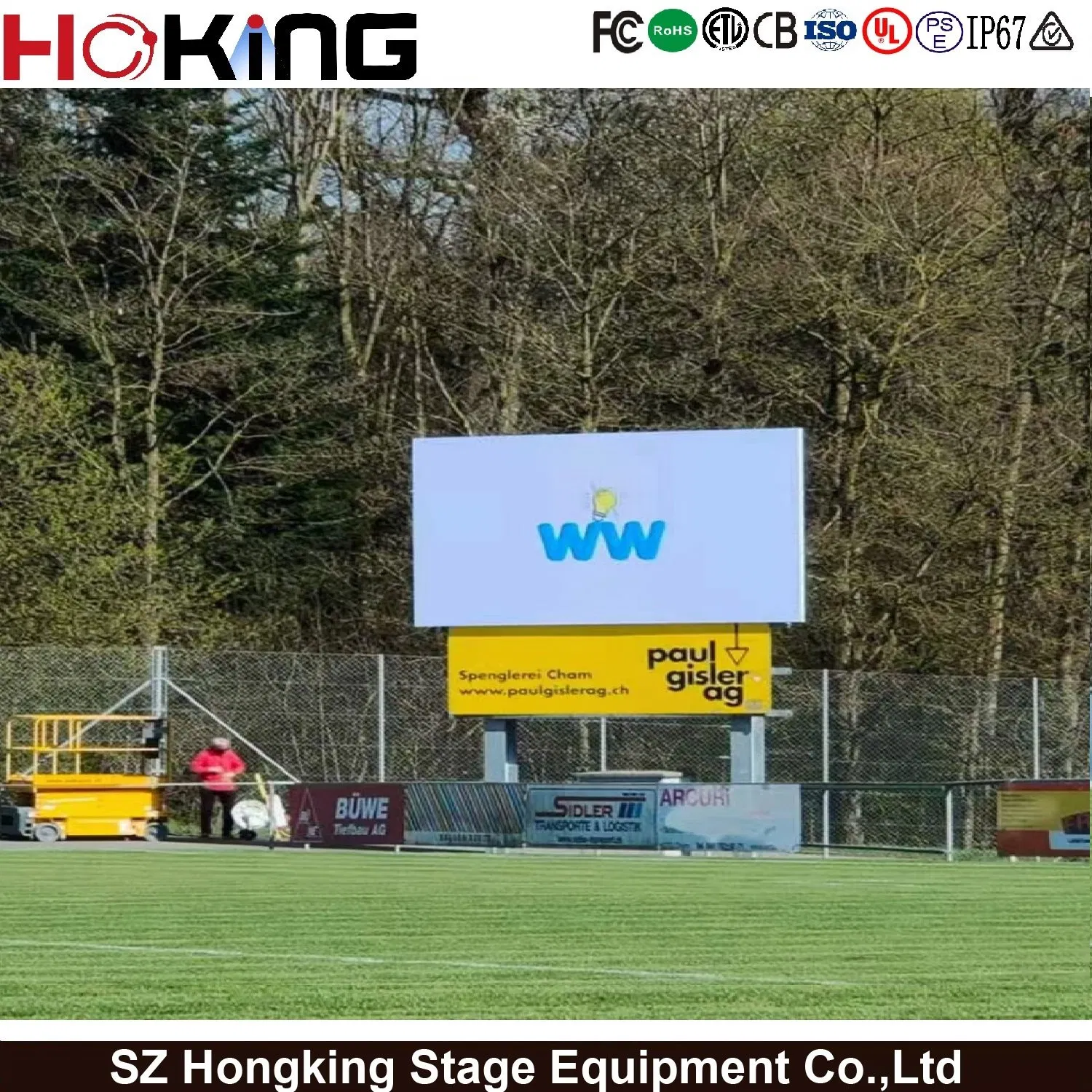 High Quality Outdoor Movies P5, P6, P8 Fixed LED Digital Billboard