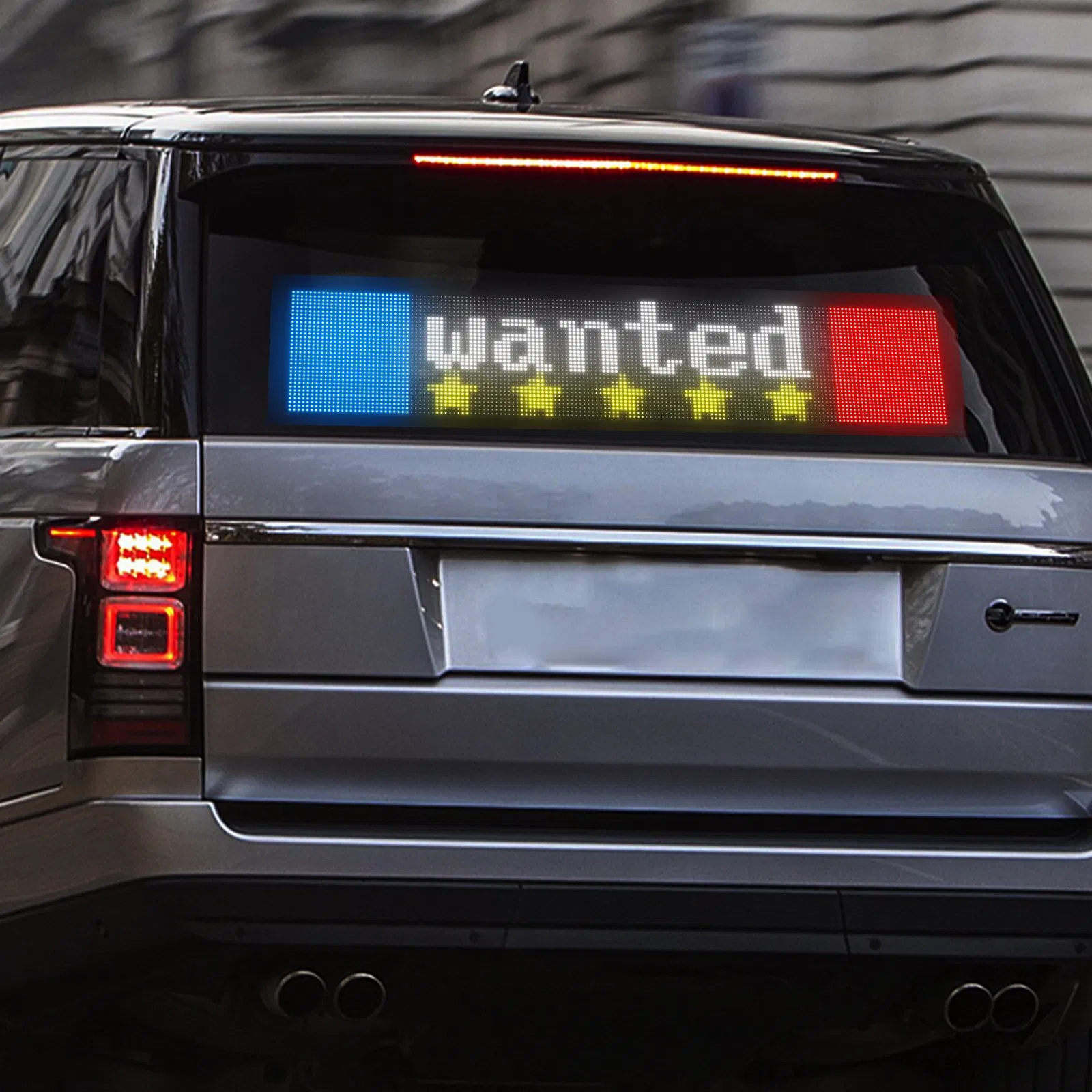 Mobile APP Control LED Matrix Panel Car Truck Devil Eyes Display Flexible Screen for Advertising