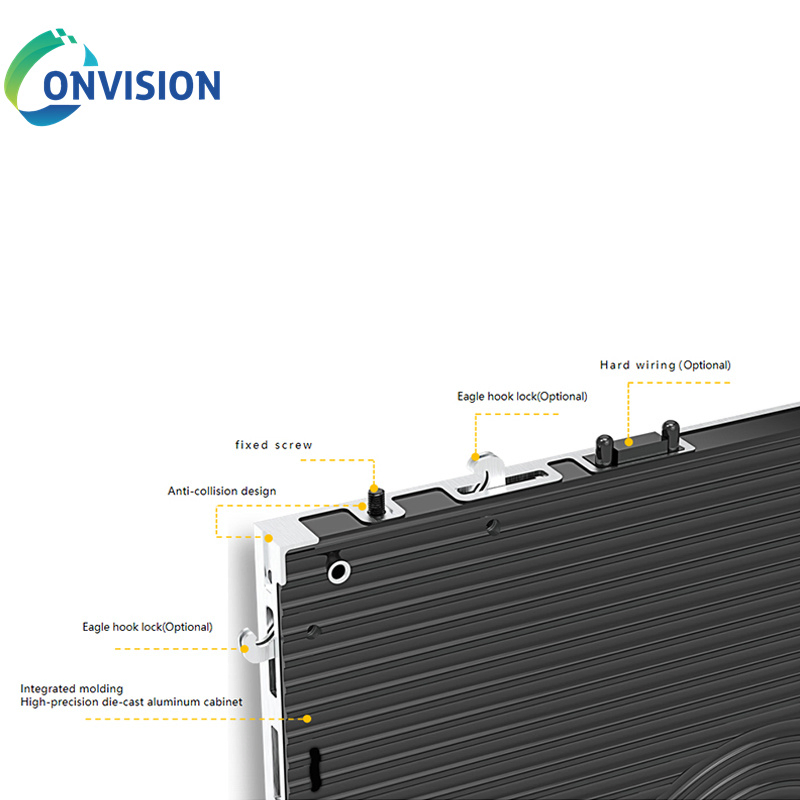 High Brightness Indoor Microled Display Screen for Fixed Installations