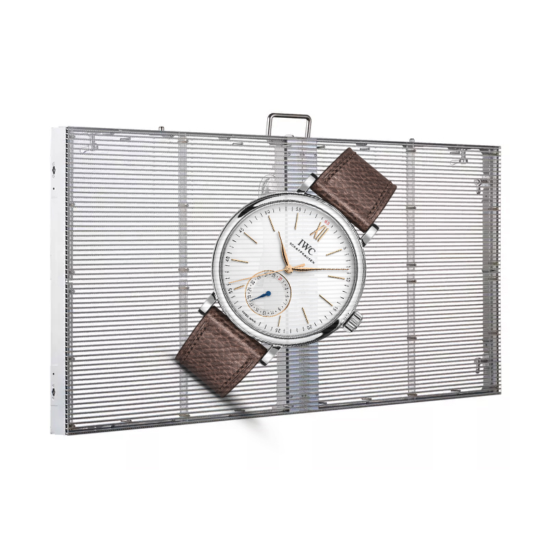 Factory Wholesale Window Glass Indoor LED Display Screen P7.81 P10.41 Transparent LED Wall