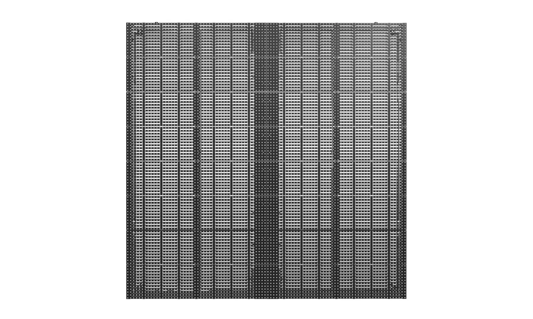 P3.91 7.81 China Best Flexible Advertising Video Wall Panel Film Screen Indoor Glass Transparent LED Display