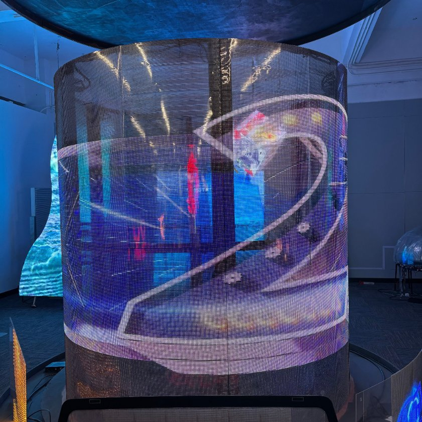 Ultra Bright Energy-Saving LED Transparent Flexible Film Screen