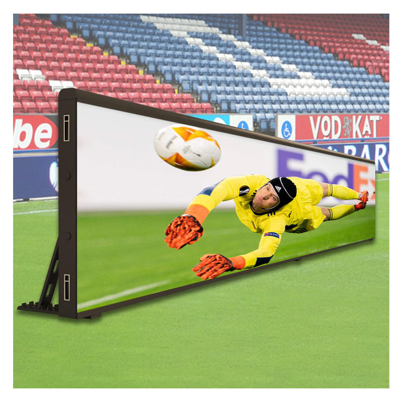 Outdoor P10 Large Stadium Sports Basketball Football Field Perimeter Advertising Vide Wall