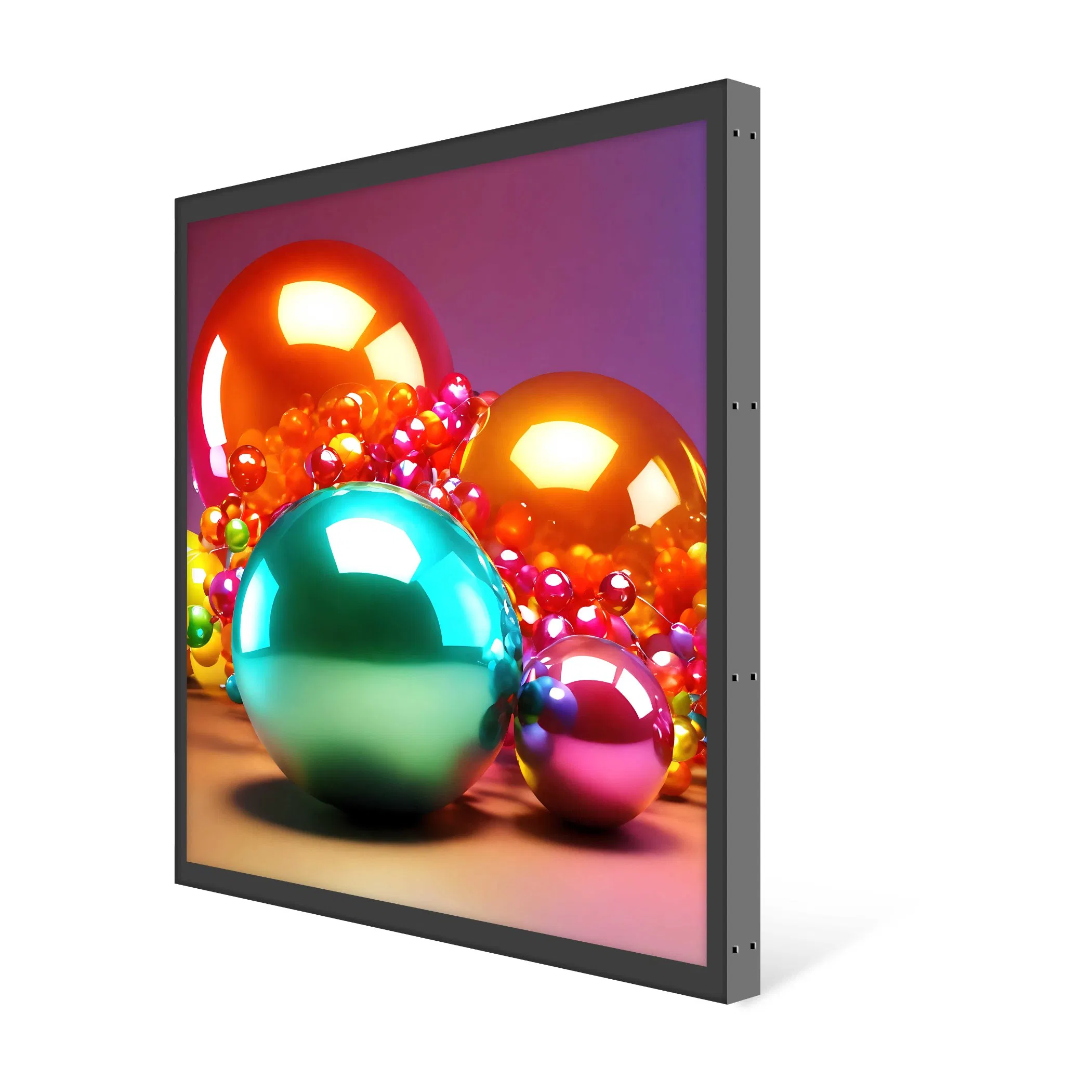 Customized 51.7inch Qled 2160X2160 High Color Gamut Quantum DOT Film Square LCD Display