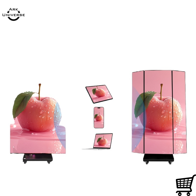 Commercial-Grade Curved LED Display: Dynamic Advertising with 180° Wide Viewing Angles