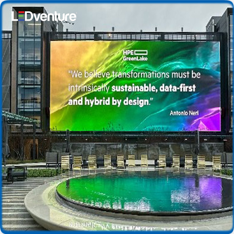 P6.67 3D Outdoor Large LED Advertising Digital Fixed Screen Billboard