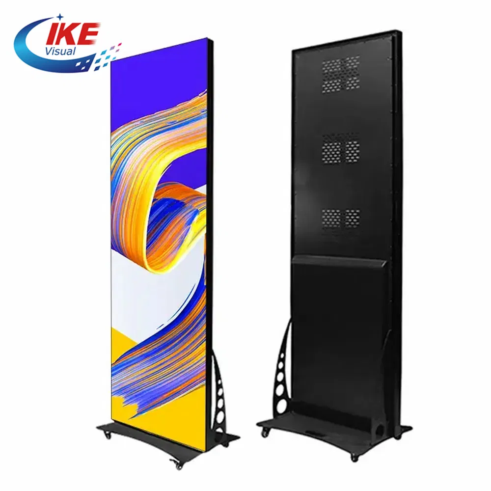 Hot Sell LED Poster Display P2 Events Screen Commercial Retail Standing Advertising LED Display Screen
