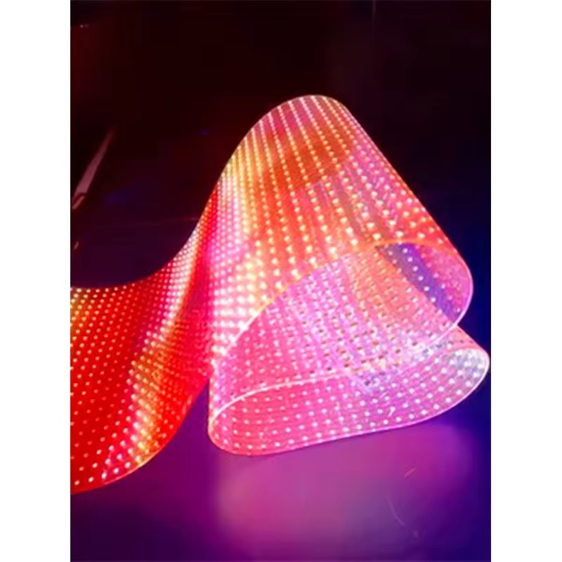 Indoor Rental LED Display Screen Transparent LED Screen Glass Panel LED Wall