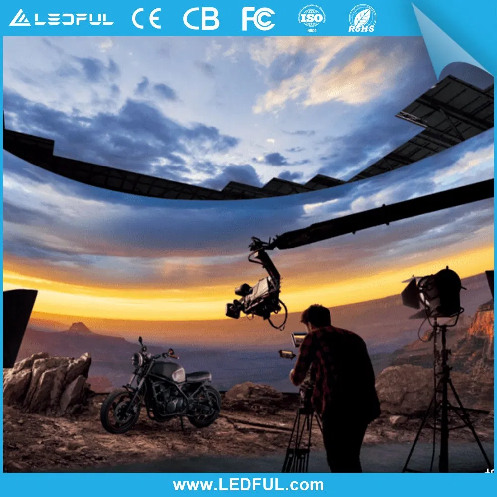 Miniled 4in1 P1.9 1.9mm Indoor Rental LED Screen Display Virtual Production LED Wall for Filming TV Studio Broadcast