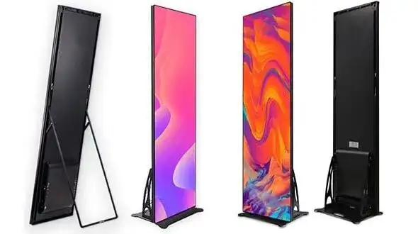 P2 P2.5 P3 Advertising LED Sign Display P2 Indoor LED Mirror Poster Screen