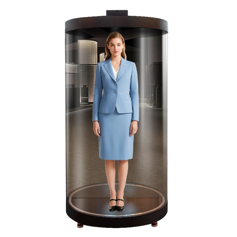 75'' 86'' 3D Hologram LCD Display Holotube for Shopping Mall Advertising