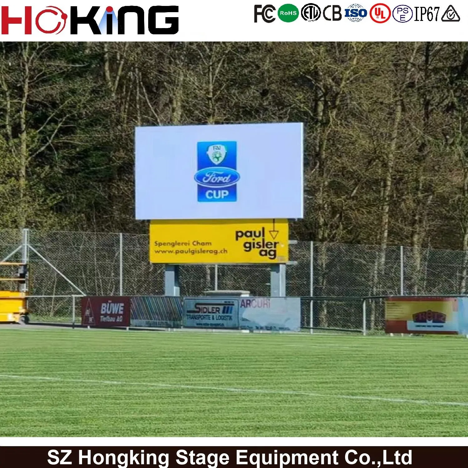 High Quality Outdoor Movies P5, P6, P8 Fixed LED Digital Billboard