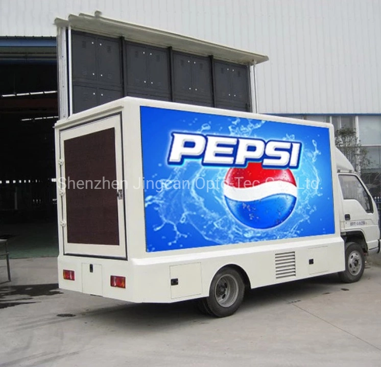 Outdoor Moving Vehicle Video Advertising Mobile Trailer/Truck LED Display