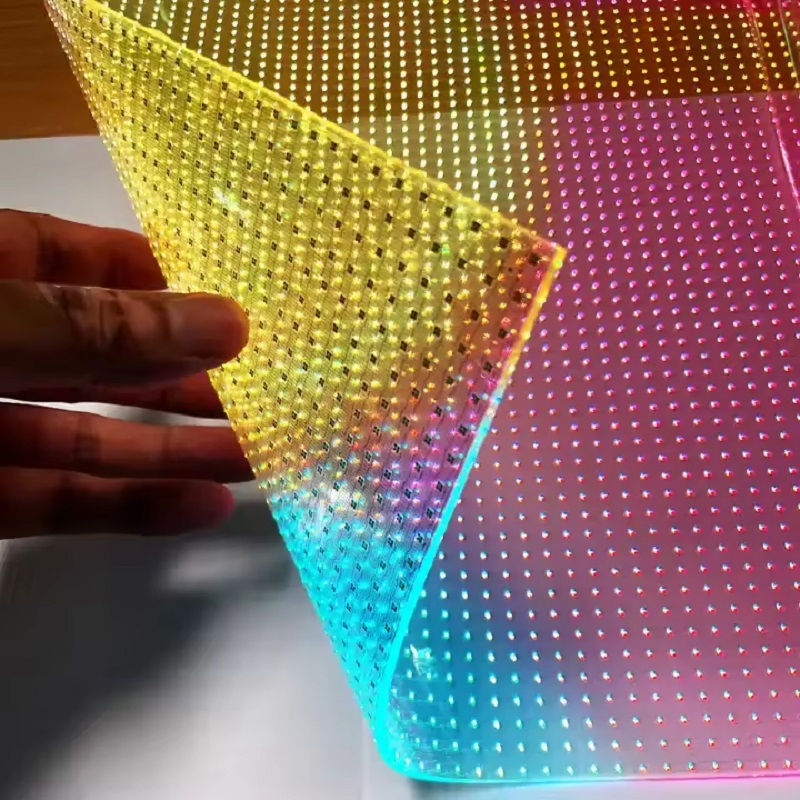 Advertising LED Display Glass Panel Transparent LED Billboard Screen Digital Glass Video Wall