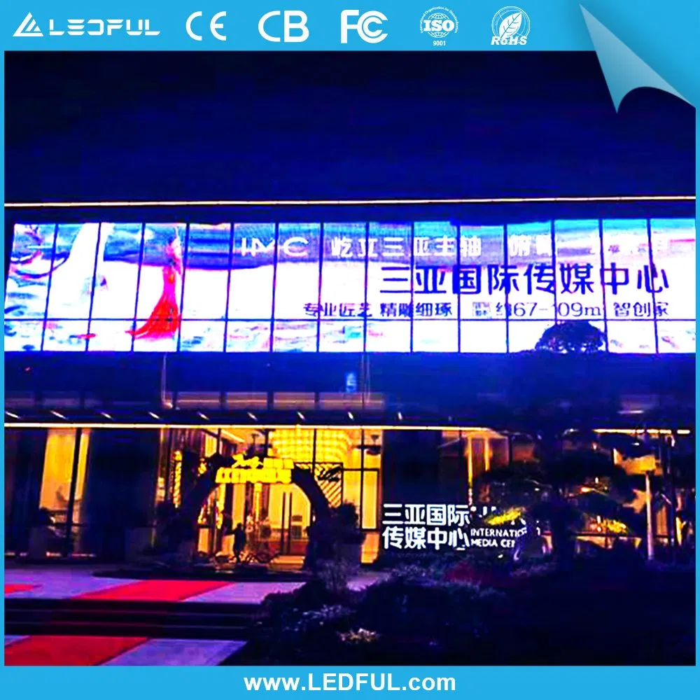 Glass Window LED Transparent Video Wall