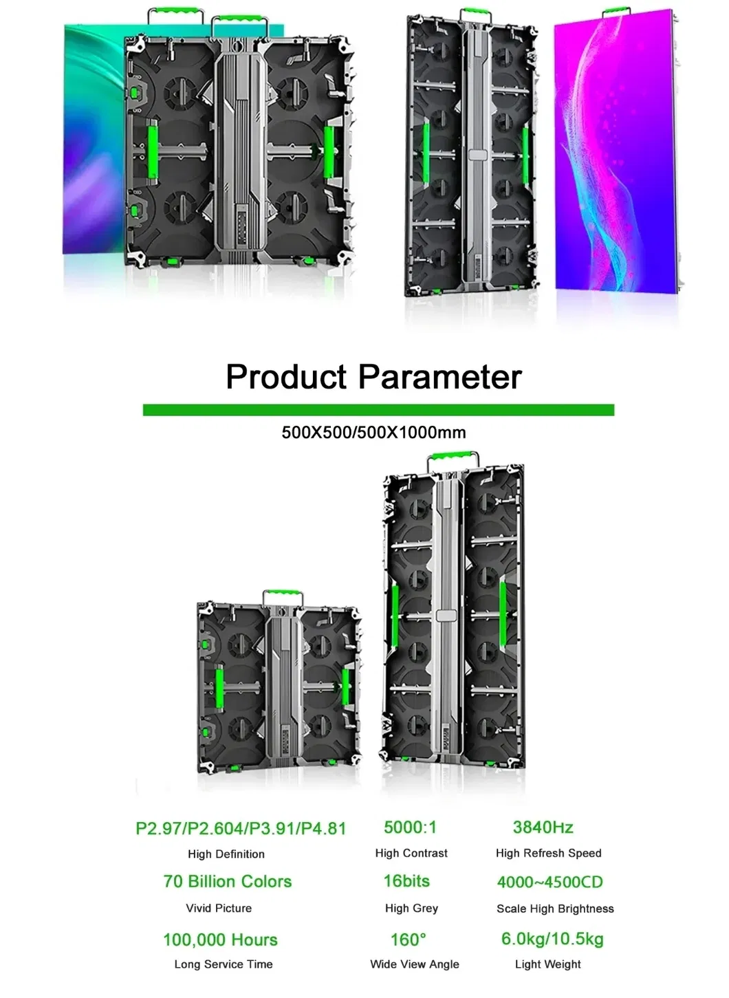 Rental LED Display Cabinet