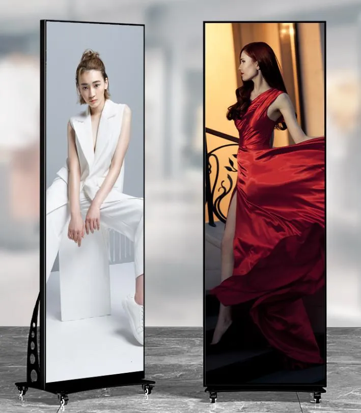 P2.5 Vertical LED Poster Advertisement Display Screen