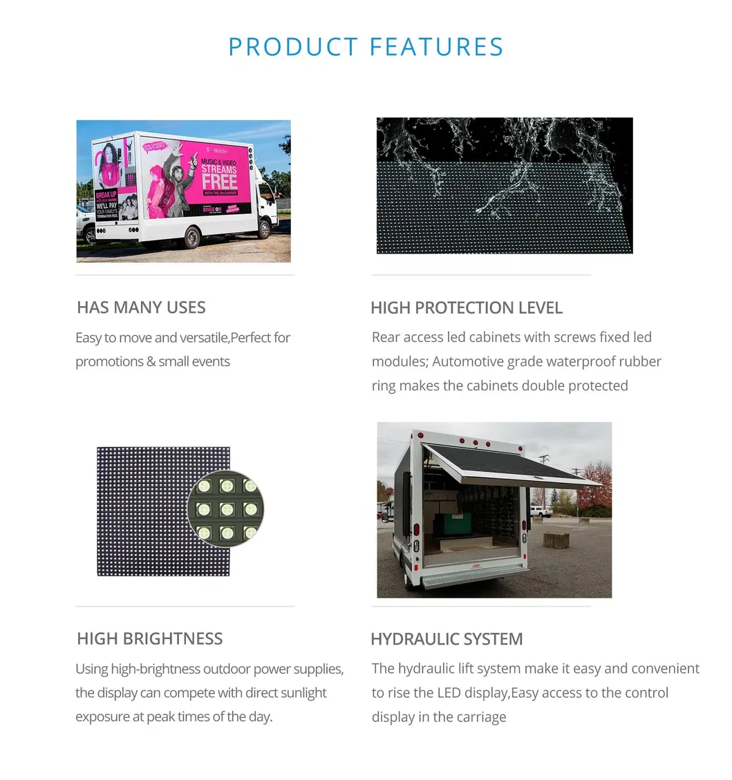 P4 LED Display structure