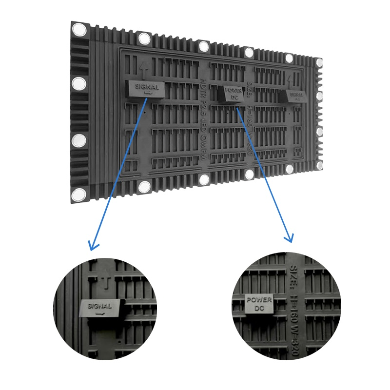 Easy to Install High Refresh Rate Flexible Outdoor Curved LED Panel Soft Module Display Screen