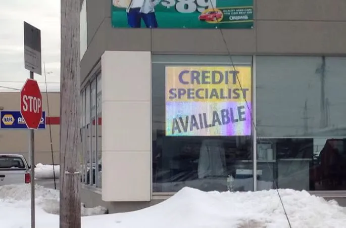 Flexible screen application