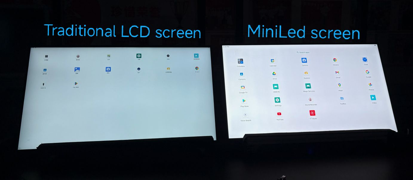 43" 1200 Nits Mini LED Local Dimming Indoor Digital Signage Shopping Malls Display