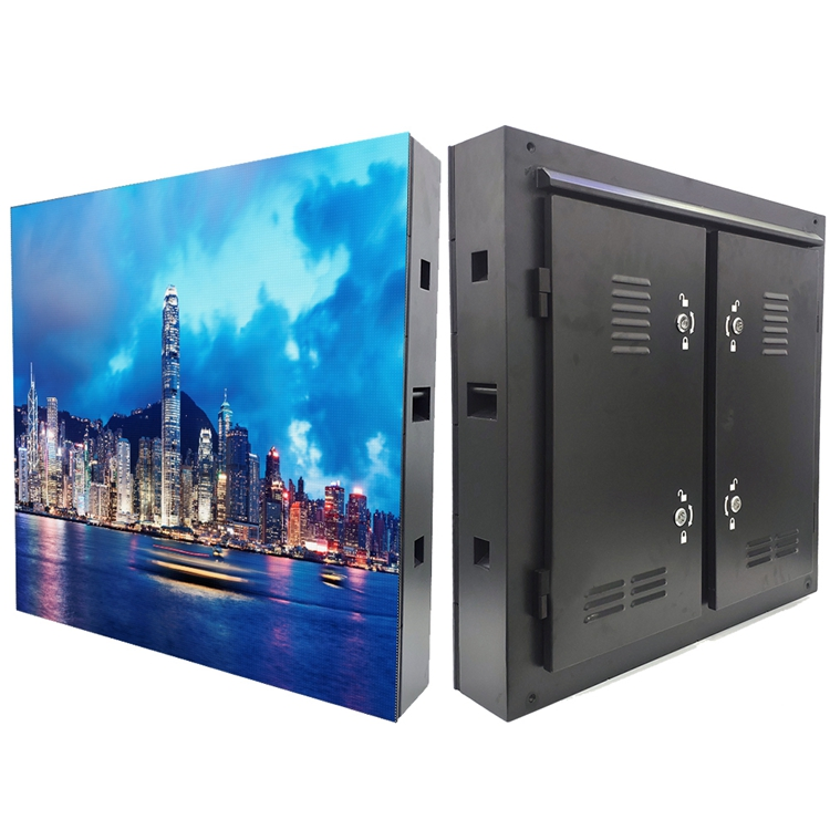 P10 Outdoor Waterproof LED Advertising Screen Outdoor Curved Cubic Digital LED Display