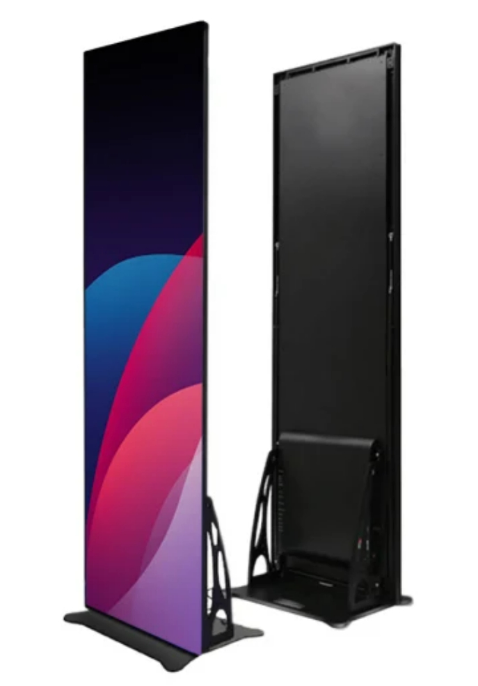 Mzcled Hot Sale Full Color 640mmx1920mm Indoor Gob SMD P2 P1.86 P2.5 Advertising Digital Poster Display Mirror LED Screen for Show