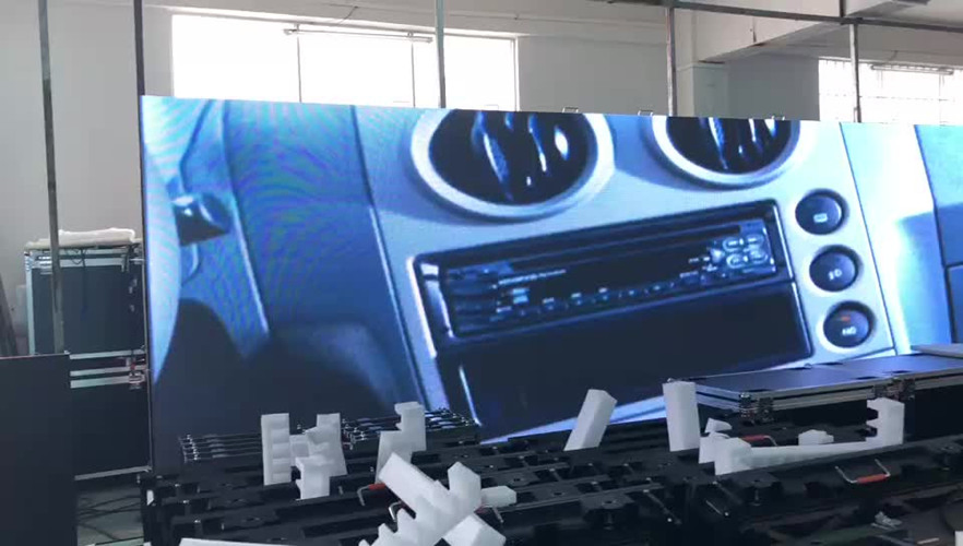 in Stock Outdoor Indoor 640X640mm HD SMD Curved Digital Stage Events Rental Background LED Video Wall Screen Display