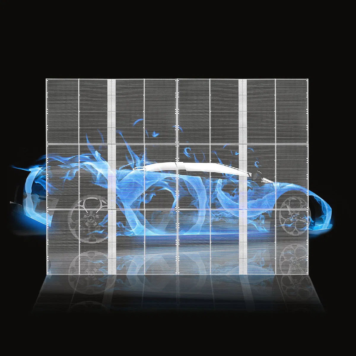 Factory Wholesale Window Glass Indoor LED Display Screen P7.81 P10.41 Transparent LED Wall