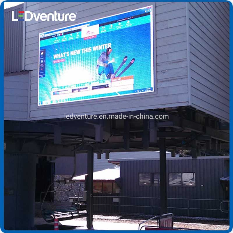 High Light Outdoor Front Service Wall Display Pantalla LED Exteriores