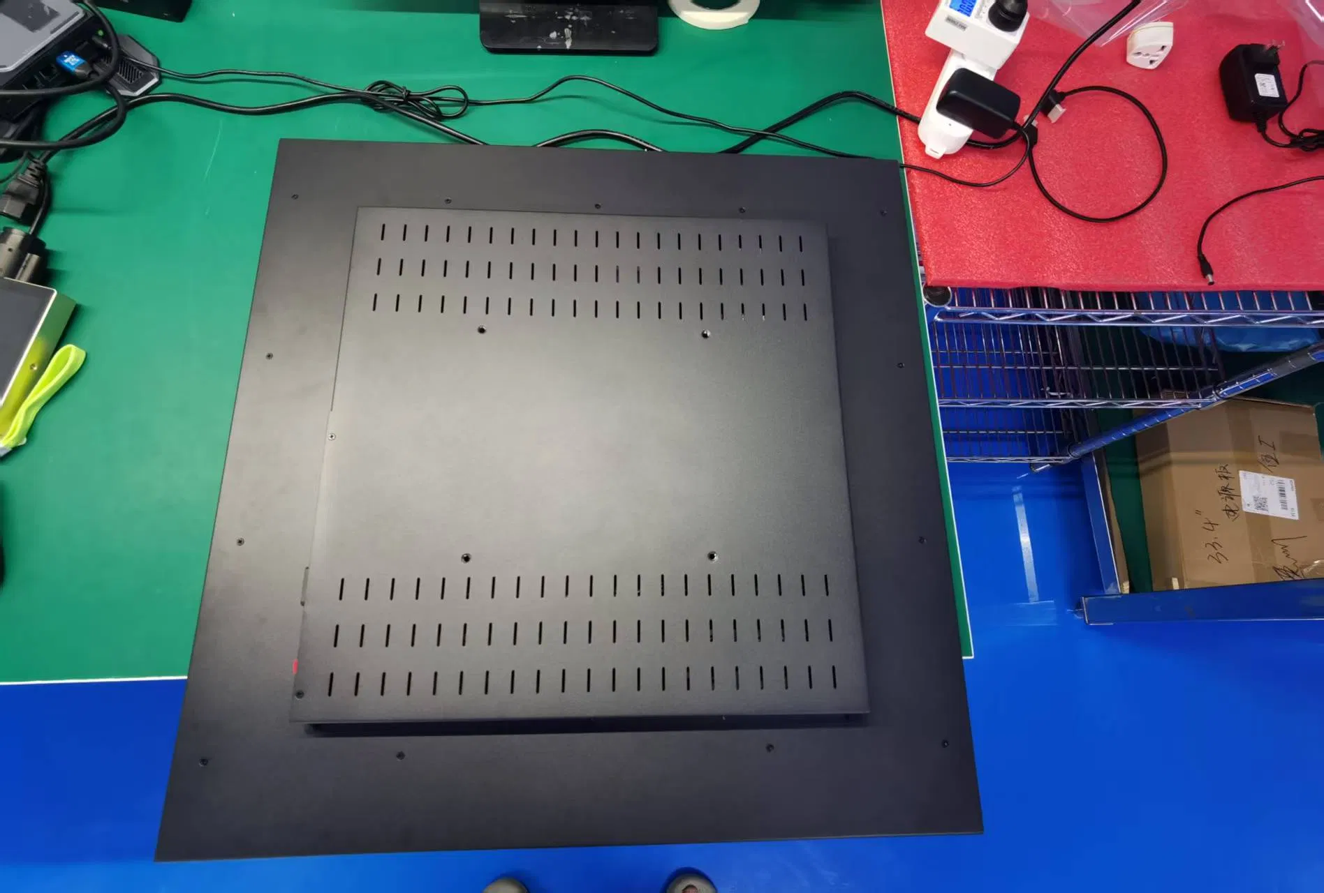 Wall-Mounted 19.2 Inch Square LCD Screen Display Applied for Supermarket Advertising Player