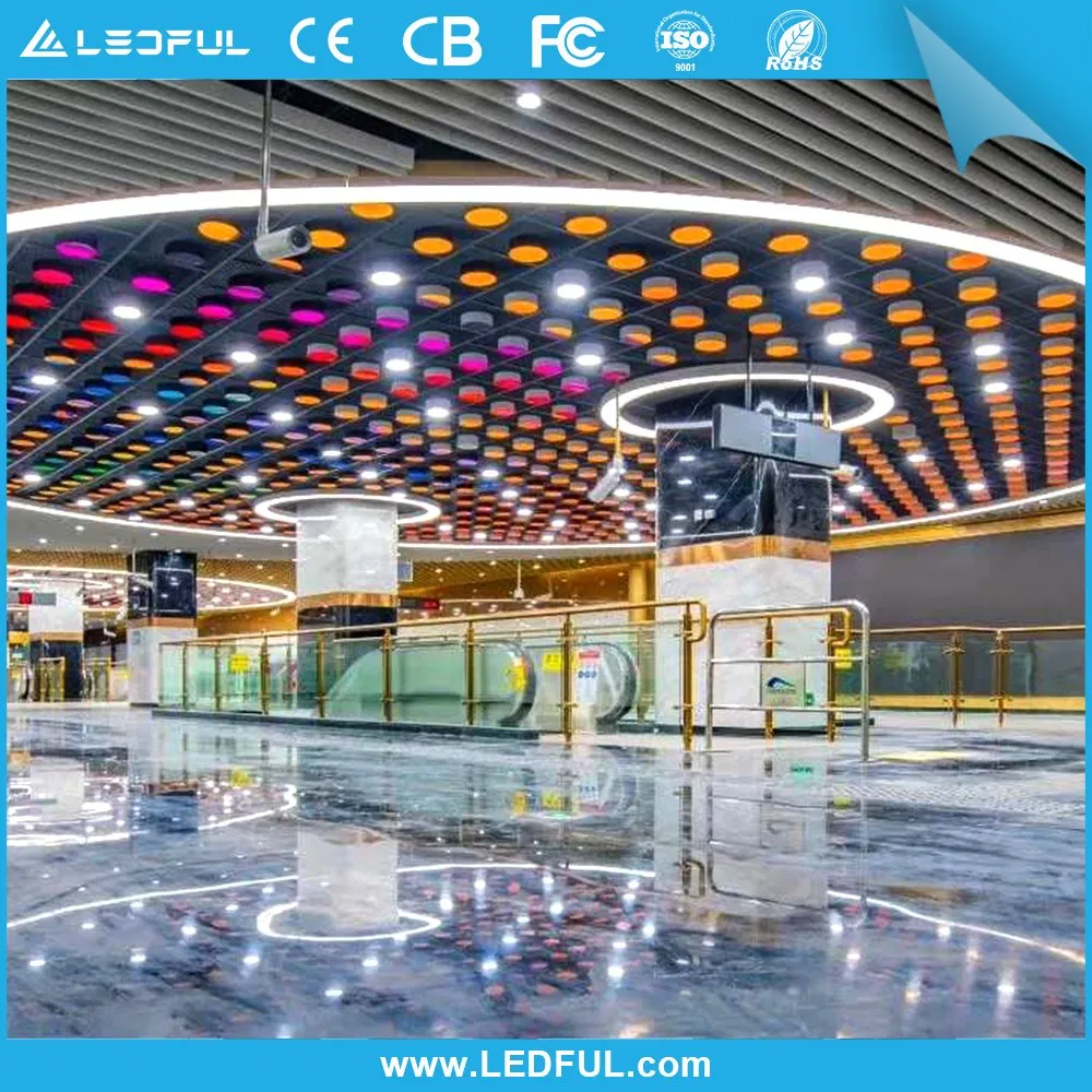 Indoor Circular Curved Soft Round Circle LED Display Flexible LED Screen