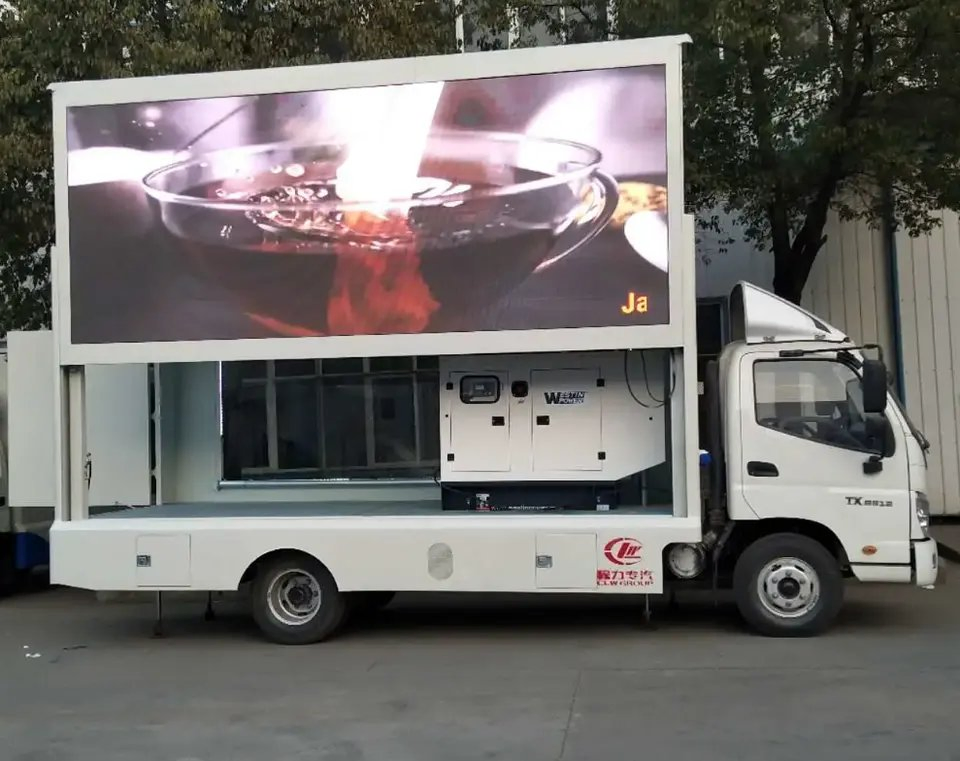 Szxgc Wholesale Price P4 Mobile Truck Large Advertising LED Display