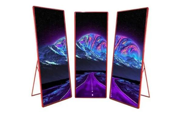 P2 P2.5 P3 Advertising LED Sign Display P2 Indoor LED Mirror Poster Screen